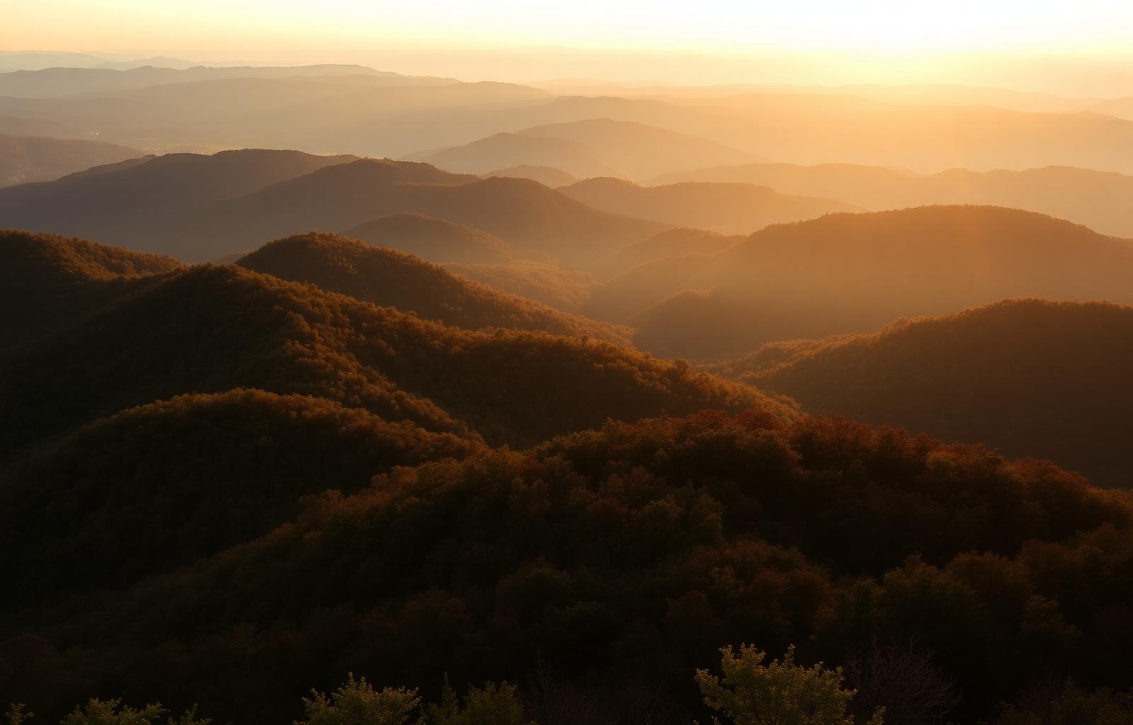 Blue Ridge Mountains hardwood ridges and recreational land for sale in Virginia